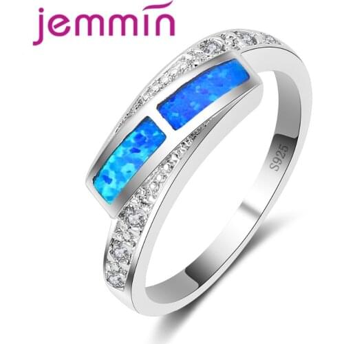 Vintage Mystic Fire Opal Ring 925 Sterling Silver Jewelry Fashion Women Wedding Engagement Ring for Ladies Gift