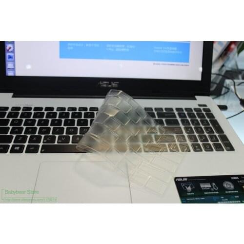 15.6 inch TPU Keyboard Protector Skin Cover For Asus A555l W508MD W50JK W518LD W508LD W519LD D552C DX992LD Y581C Y582C