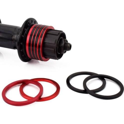 5pcs/set 1MM\1.5MM\2MM\3MM Aluminium Alloy Bicycle Flywheel Hub Spacers Bike Bottom Bracket Washer