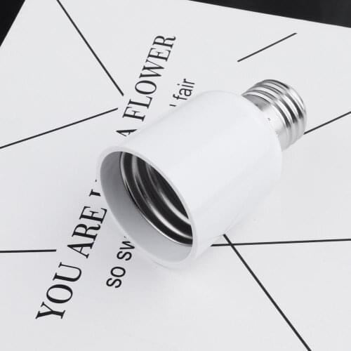 LED Lamp Base Light Socket Adapter Medium Screw Base for E27 to E40 Mogul Base Socket Light Bulb Lamp Socket Converter Adapter