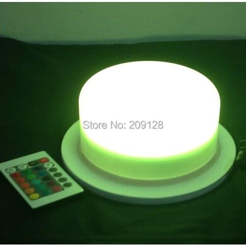 17.5cm wireless remote controlled battery operated 16 colours changed led lighting