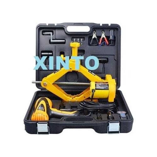 2T--5T Wireless remote control Auto 12V electric hydraulic jack car lift USV tire repair toolkit scissor jack
