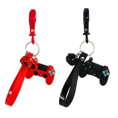 Game Machine Keychain & Keyring Cute Gamepad Boyfriend Joystick Key Chain PS4 Game Console Keychains Bag Car Hanging Key Ring