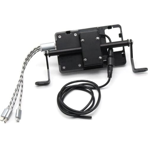 USB Charger Phone Holder Stand Bracket for 1290 Super Adventure S/R 2017 2018 Motorcycle GPS Navigation Plate