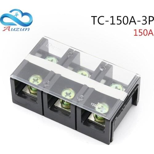 TC1503 fixed terminal terminal box large current 150A3P terminal of pure copper conductor