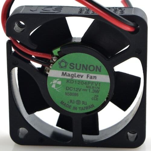 Jianjun FOR SUNON KD1204PFV1 4010 4CM 12V 1.3W power charger cooling fan