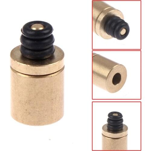 Brass Gas Refill Adapter for Camping Hiking Picnic Stove Inflate Butane Canister