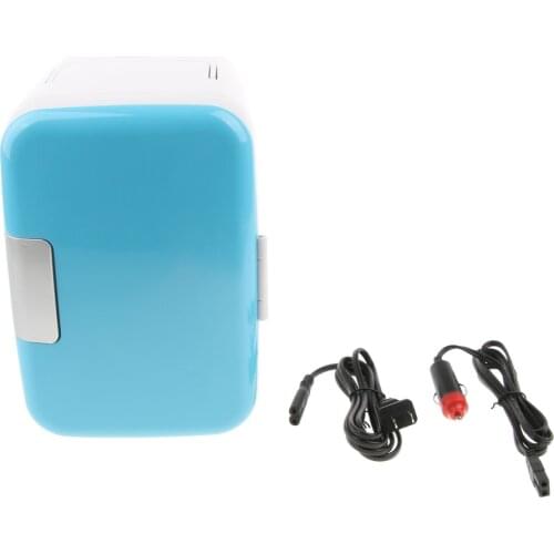 4L Mini Car Refrigerator Car Fridge Portable Car Freezer Cooler Box Electric Refrigerator For Office Home RV Truck 5~60 Degrees