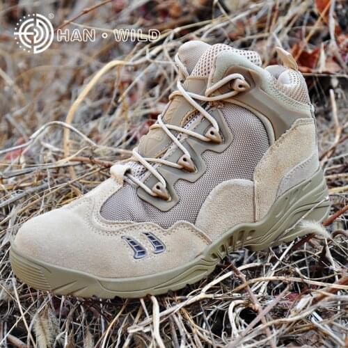 2018 Spring Army Boot For Men Leather Low Top Lace Up Desert Combat Ankle Boot Mens Tactical Military Casual Shoes