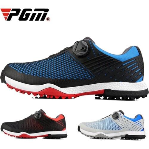 PGM golf shoes mens outdoor sports shoes waterproof breathable cushioning casual shoes mens shoes