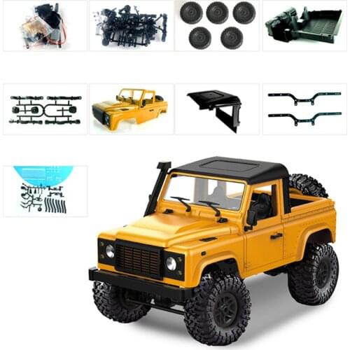 1/12 2.4G 4WD RC Car Remote Control Off Road Vehicle With Front Led Lamp Truck Toys RC Climbing Car Kit Version