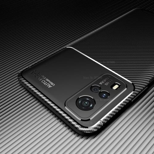 PU Carbon Fiber Silicone Cases For vivo y31 6.58'' Soft shockproof Phone Cover For vi vo y31 y 31 31y 2021 V2036 coques fundas