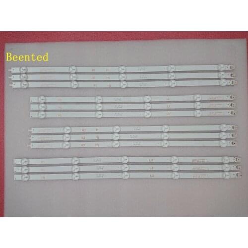 12pcs LED backlight strip For LG 47LN575V 47LA620V 47LN578V 47LN577V 47LA621S 47LN575U 47LA613S LC470DUE-SF R1 R2 R3 R4 U1 U2