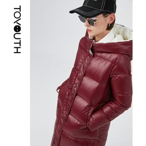 Женские синие куртки Toyouth China At AliExpress