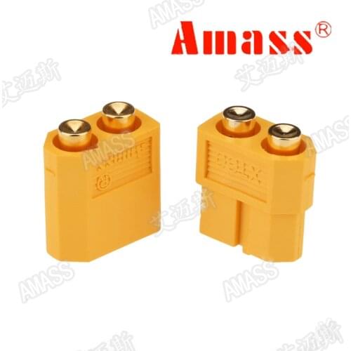 10 Pairs Amass XT60 PCB Male & Female Bullet Connector Plugs PCB Dedicated XT60 Connector for PCB Board FreeTrack Shipping