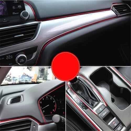 5M Car interior decoration strip for Bmw E46 E39 E60 E90 E36 F30 F10 X5 E53 E34 E30 Lada Seat Leon