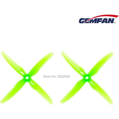 8 pcs/ 4 pairs Gemfan 51455 5inch 4 blade/ tri-blade Propeller Props CW CCW Brushless motor FPV Propeller for FPV Racing drone