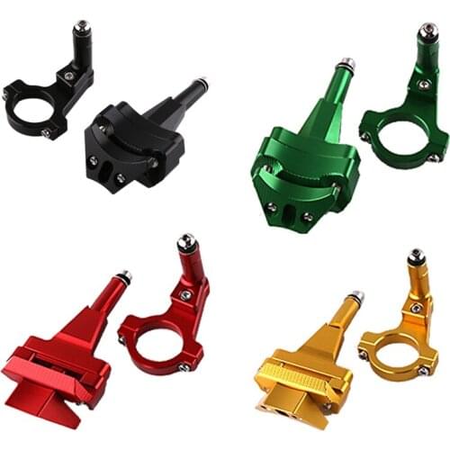 Motorcycle CNC Aluminum Adjustable Steering Stabilizer Steering Damper Mounting Bracket for Kawasaki Ninja 400