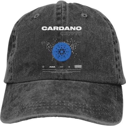 To The Moon Baseball Cap Men Cardano Coin ADA Cryptocurrency Caps colors Women Summer Snapback Caps