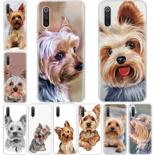 Yorkshire terrier dog Phone Case For Xiaomi Note Mi 11 8 9 9T 10 10T Ultra CC9 A1 A2 A3 F1 F2 F3 Lite Pro X3 6X 5X CC9E Coque Co