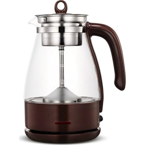 Electric kettle Brew tea pot black pu 'er glass electric steam teapot automatic heat preservation kett