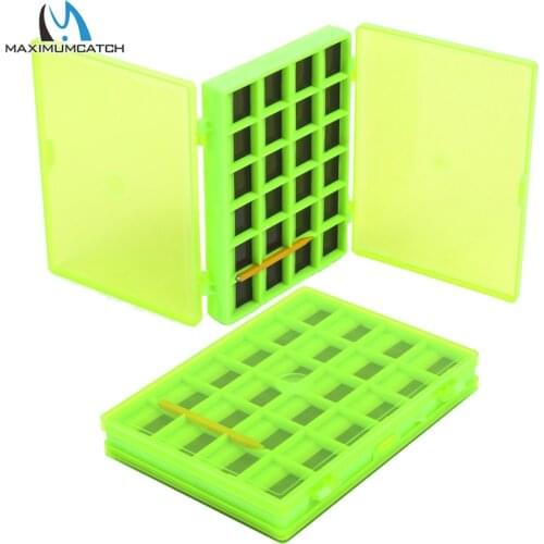 Maximumcatch Double-Side Magnetic Fishing Tackle Box for Hook Swivel Snap