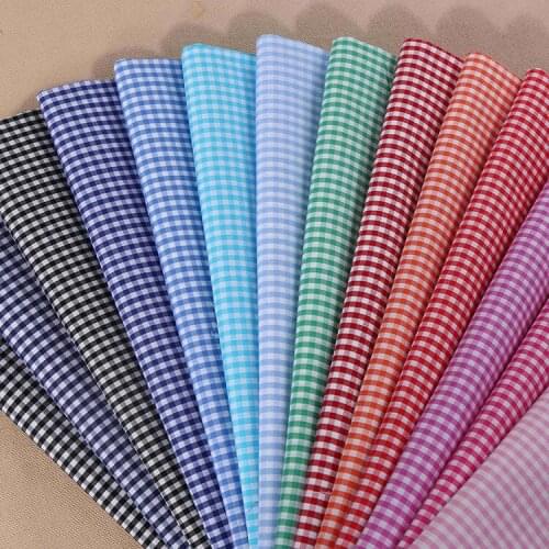 Keqiao manufacturers spot wholesale brocade cotton stretch yarn dyed shirt fabric and yarn dyed plaid shirt fabric