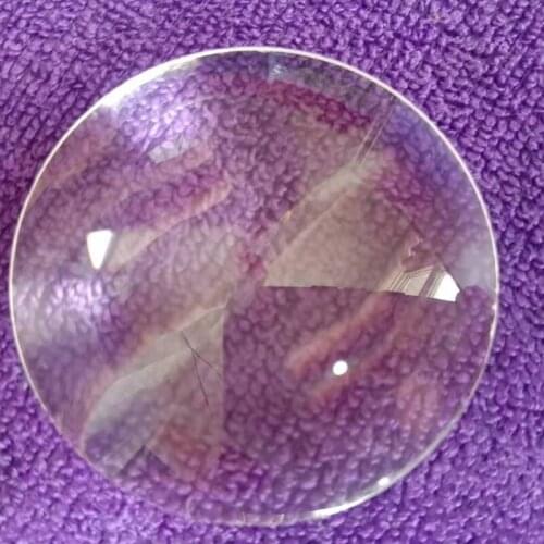 Factory direct optical spherical diameter 60 mm focal length 170 mm double convex mirror can be enlarged