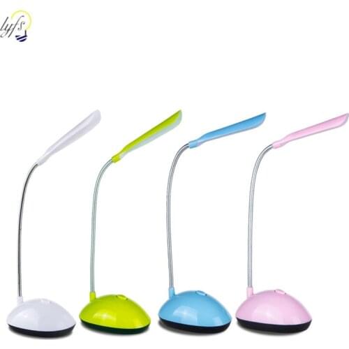 LED table lamp battery power foldable children reading eye protection desk lamp night illumination night lights