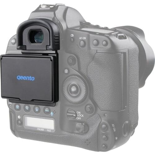 Qeento LCD Screen Protector Pop-up sun Shade lcd Hood Shield Cover for CANON 1DXII 1DX2 1DX MARK II 2 Digital CAMERA
