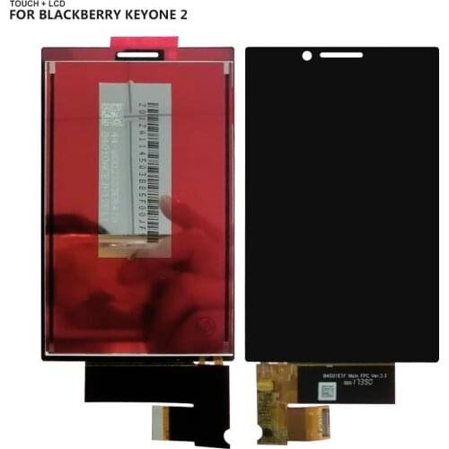 100% Test For BlackBerry KEYone 2 key2 LCD Display Digitizer Screen Touch Panel Glass Sensor Assembly For key two Key 2 LCD