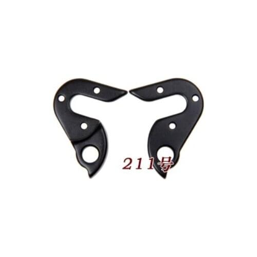 2pcs/lot Alloy Mountain Bike Gear Mech Rear Derailleur Hanger Dropouts with Screws for Merida Carbon Frame