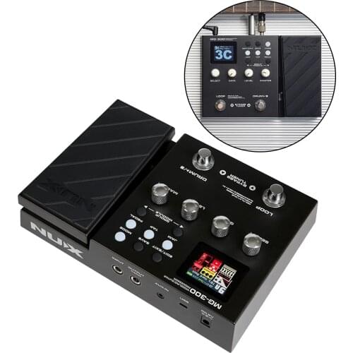 -300 Multi-effect Guitar Processor W/ Expression Pedal 56 Drum 60s Looper