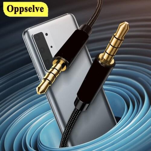 3.5mm Jack Audio Cable Male to Male Audio Aux Wire for iPhone 11 12 Car Headphone Speaker 3.5mm to 3.5mm Cord for Samsung Huawei