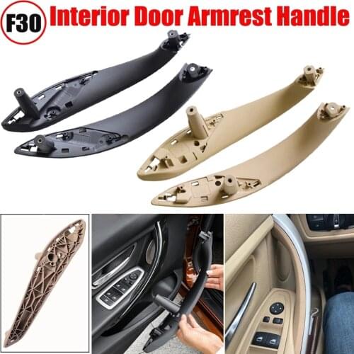 Car left Right Interior Inner Door Armrest Panel Handle Pull Trim Cover For BMW 3 series 2013-2018 F30 F32 F33 F34 F35 F36 F82