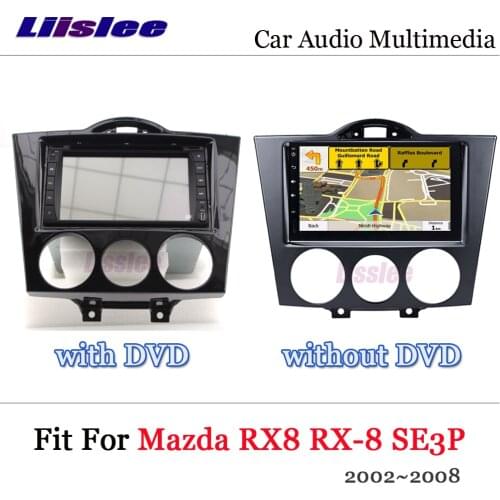 Car CD DVD Multimedia Player For Mazda RX8 RX 8 SE3P 2002~2008 Android Radio GPS Navigation System 2 Din Audio Installation Set
