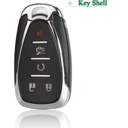 Bilchave 5 Buttons Remote Folding Car Key Shell Case For For Chevrolet Cruze Malibu Camaro Repacement