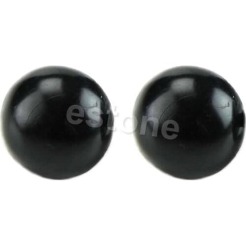 HBB 20pcs/Set 6-20mm Lovely Black Plastic Safety Eyes For Teddy Bear/Dolls/Toy Animal/Felting