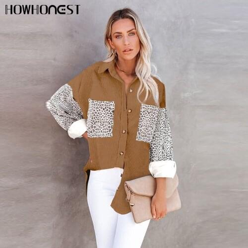 HOWHONEST Women's Oversized Shirts