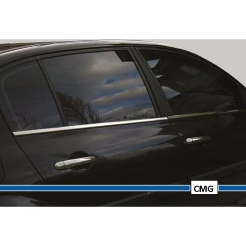 FOR Megane 2 Chrome Window Frame Trim AND Chrome Door Handle TOOL stainless steel Accessories Car Modified