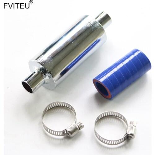 FVITEU Metal Muffler Noise Reduction Pipe set For 1/5 HPI Baja 5b ss 5T 5SC Rovan King Motor