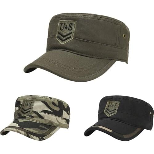 2021 Camouflage Baseball Cap Men/Tactical US Army/Marines/Navy/Cap Trucker Flat Top Cotton Caps Men Baseball Camo Cap