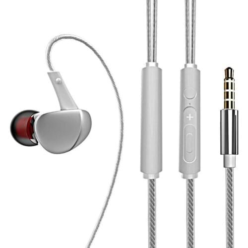 S10 Universal Quad-core In-Ear 6D Bass Noise Canceling HD HiFi Music Wired Earphone High Fidelity Sports Headphones Headset New