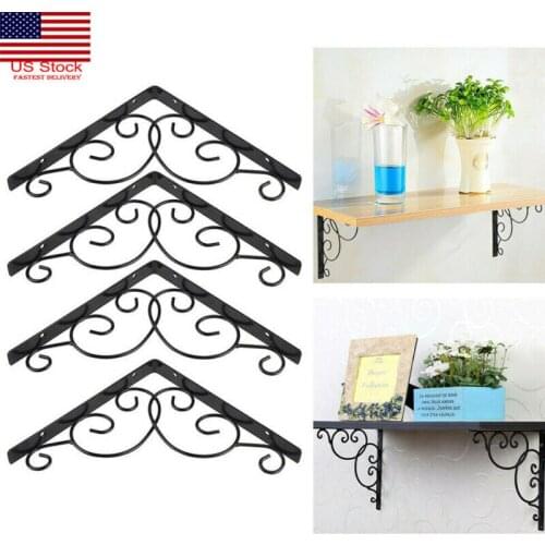 NEW 4PCS Metal Wall Mounted Storage Basket Letter Magazine Rack Organiser Hanging Housekeeping Free Stand