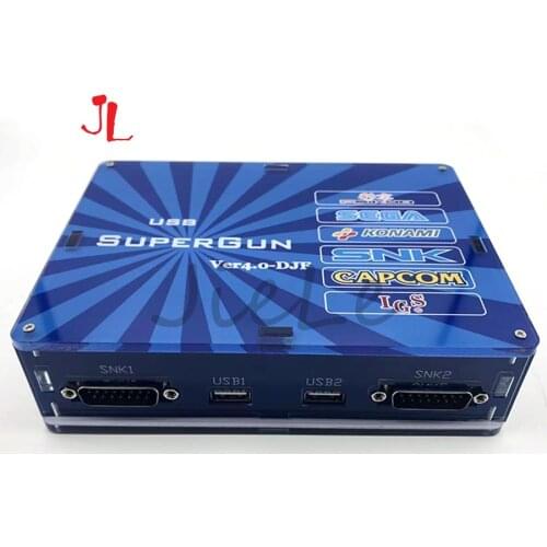 NEW Arrival JAMMA To USB Joypad & SNK DB15 Gamepad USB Series SperGun / CBOX Ver4.0 for Arcade Base Board / SNK / IGS Deck