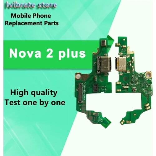 For Huawei Nova 2 plus USB Charger board Port Flex Cable cover Nova2 plus Nova2plus Dock Connector Charging Port Module Board