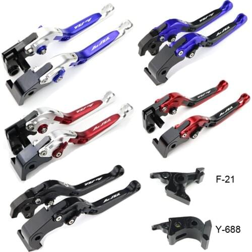 Fit For Yamaha YZF-R1 R1 1999 2000 2001 Motorcycle Aluminum Clutch Brake Levers Foldable Extendable CNC Adjustable R1 1999-2001
