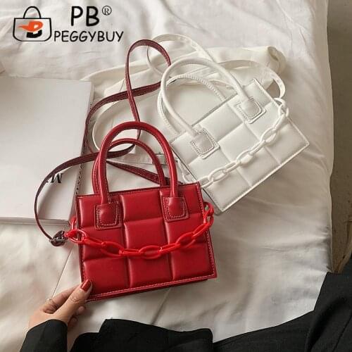 Women Casual Checker Pattern PU Shoulder Bags Fashion Pure Color Crossbody Bag Womens Fashion Flap Leather Handbags