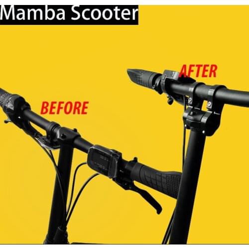 Adjustable Bicycle Bike Stem Riser Mount Bracket Holder Stand 4.5cm for Xiaomi Mijia EF1 Qicycle E-Bike Foldable Scooter Parts