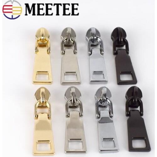 20pcs Zipper Slider for 3# Sewing Nylon Zips DIY Zip Head Bag Pocket Wallet Repair Kits Replacement Tailor Tools